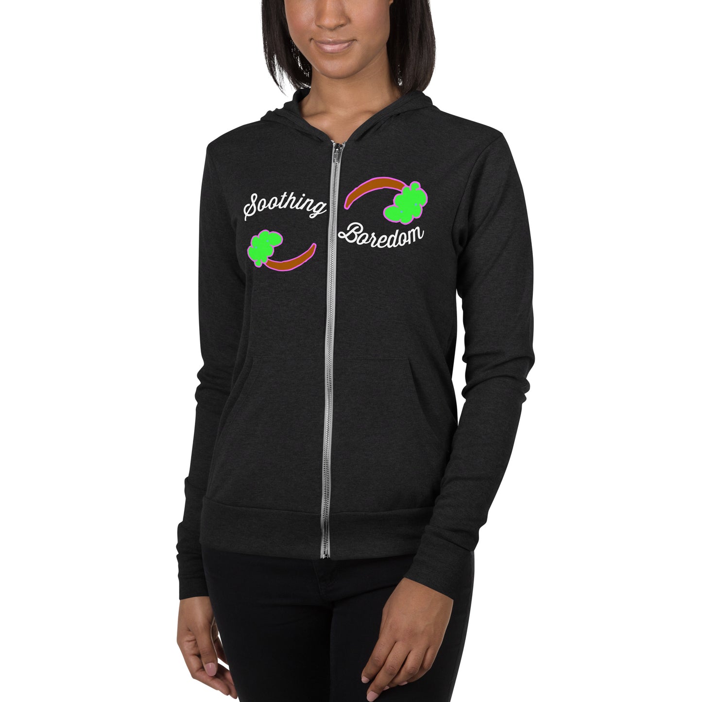 Unisex zip hoodie