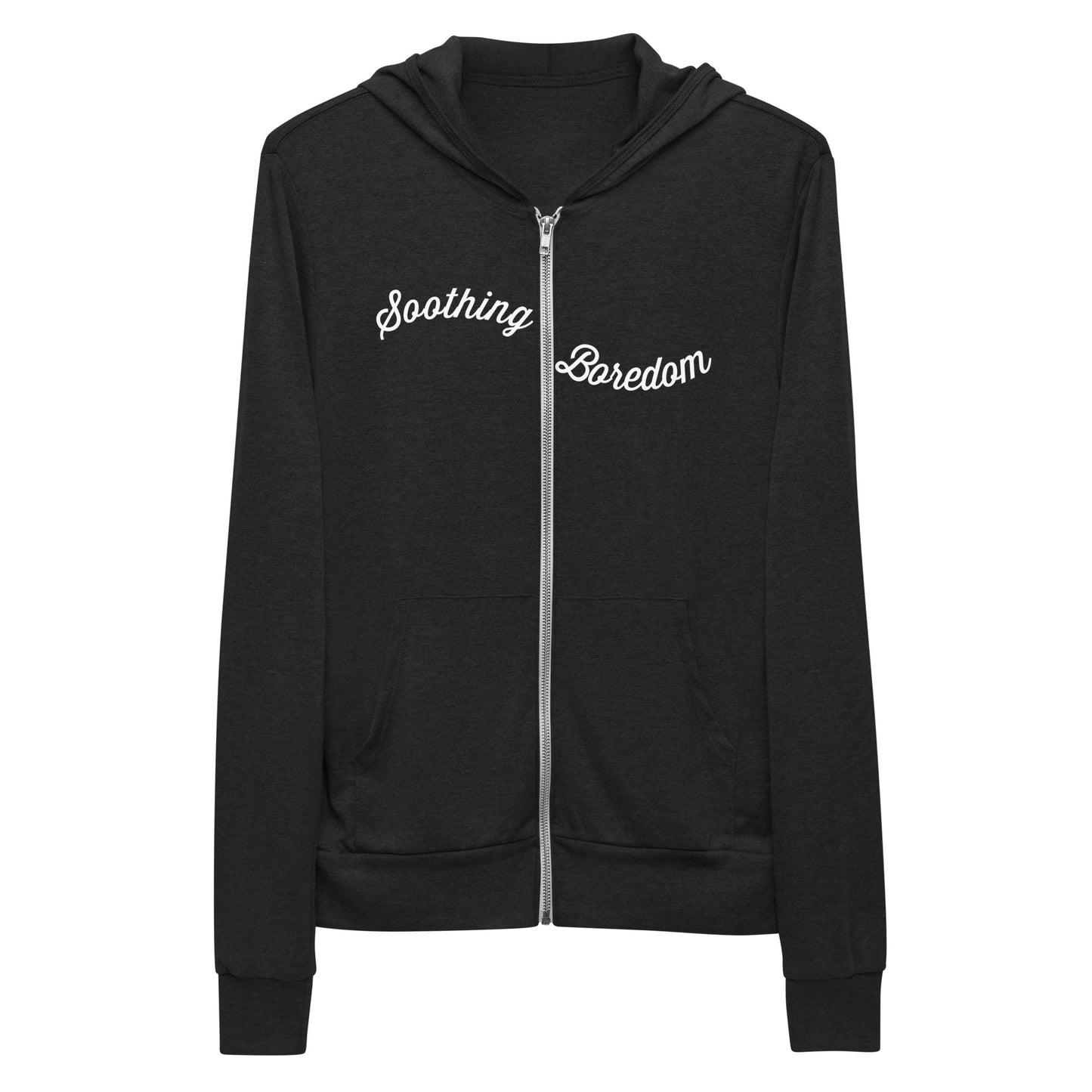 Unisex zip hoodie