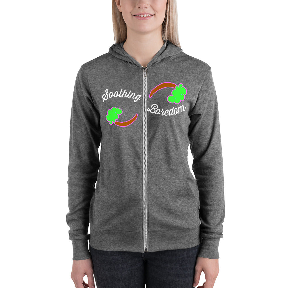 Unisex zip hoodie