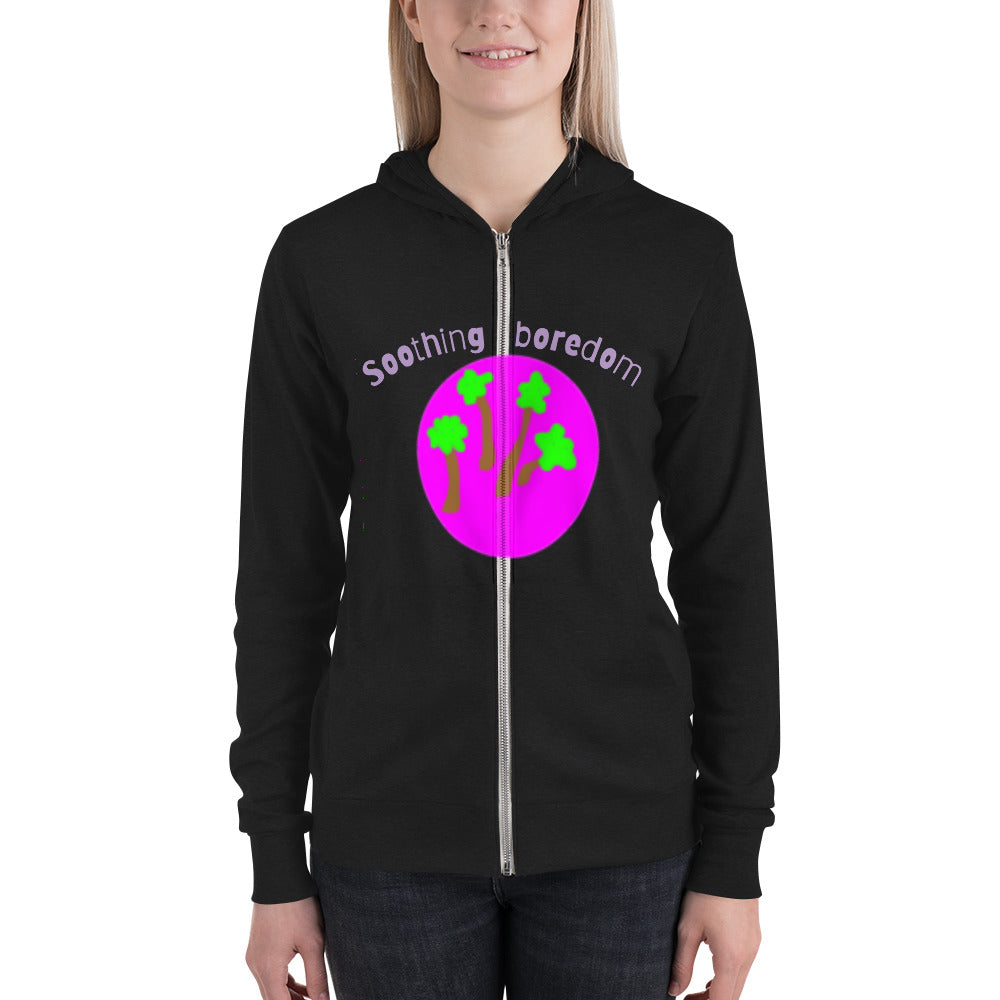 Unisex zip hoodie